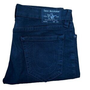 TRUE RELIGION MEN'S BLACK DEMIM PANTS SIZE 38
